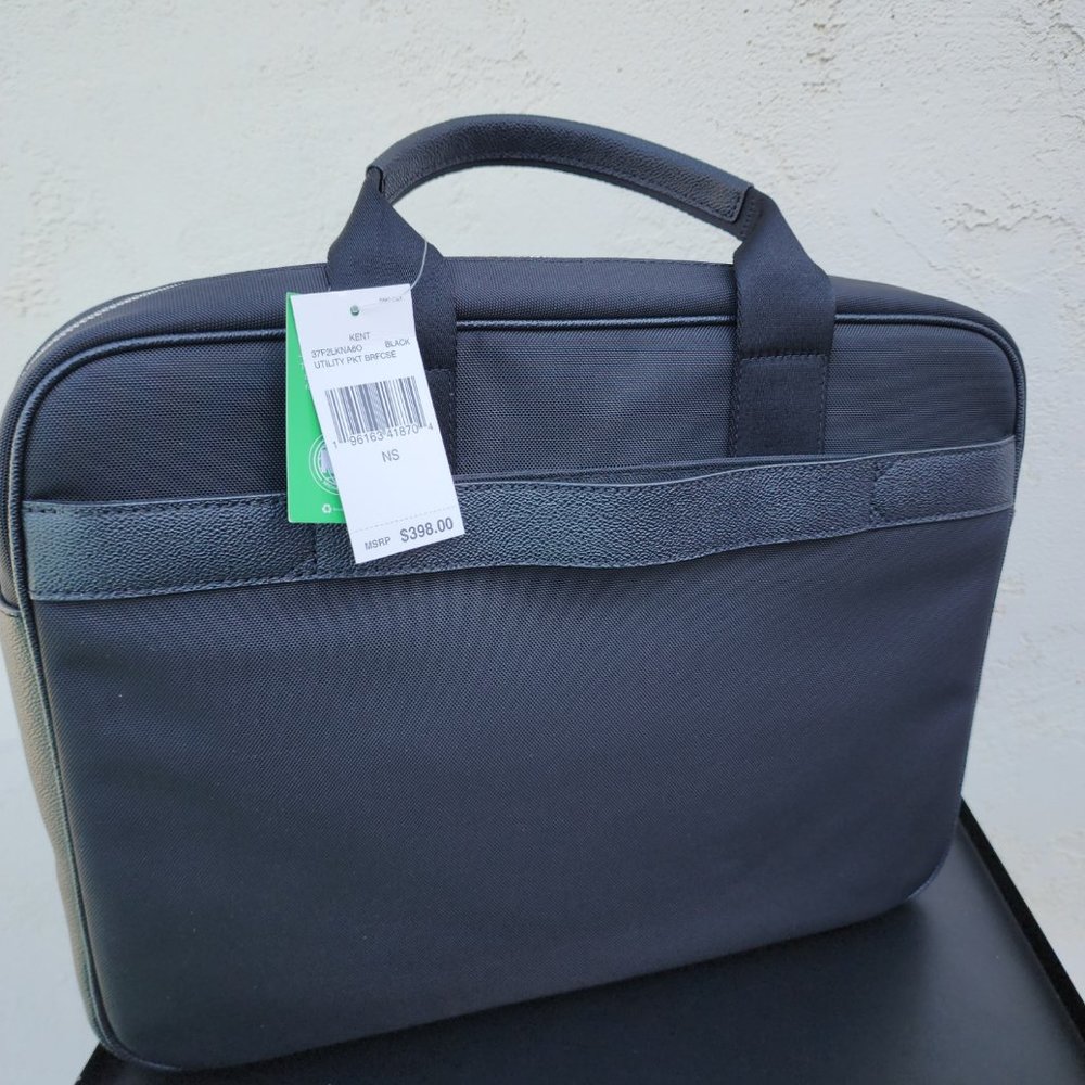 Michael Kors Utility Briefcase Black - Picture 4 of 6